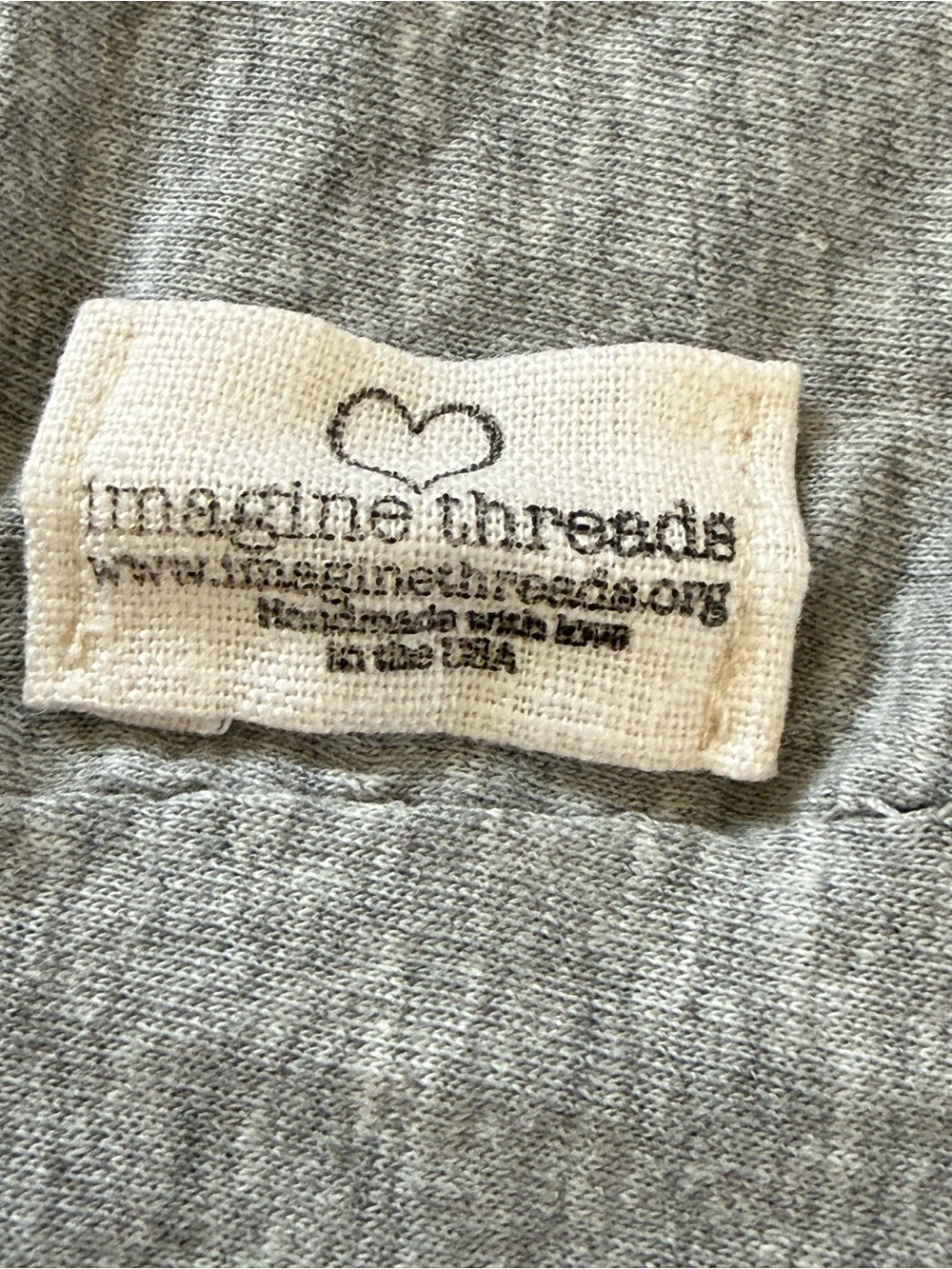 Women’s Handmade Light Gray Scripture Text-Print Infinity Scarf - Picture 9 of 9